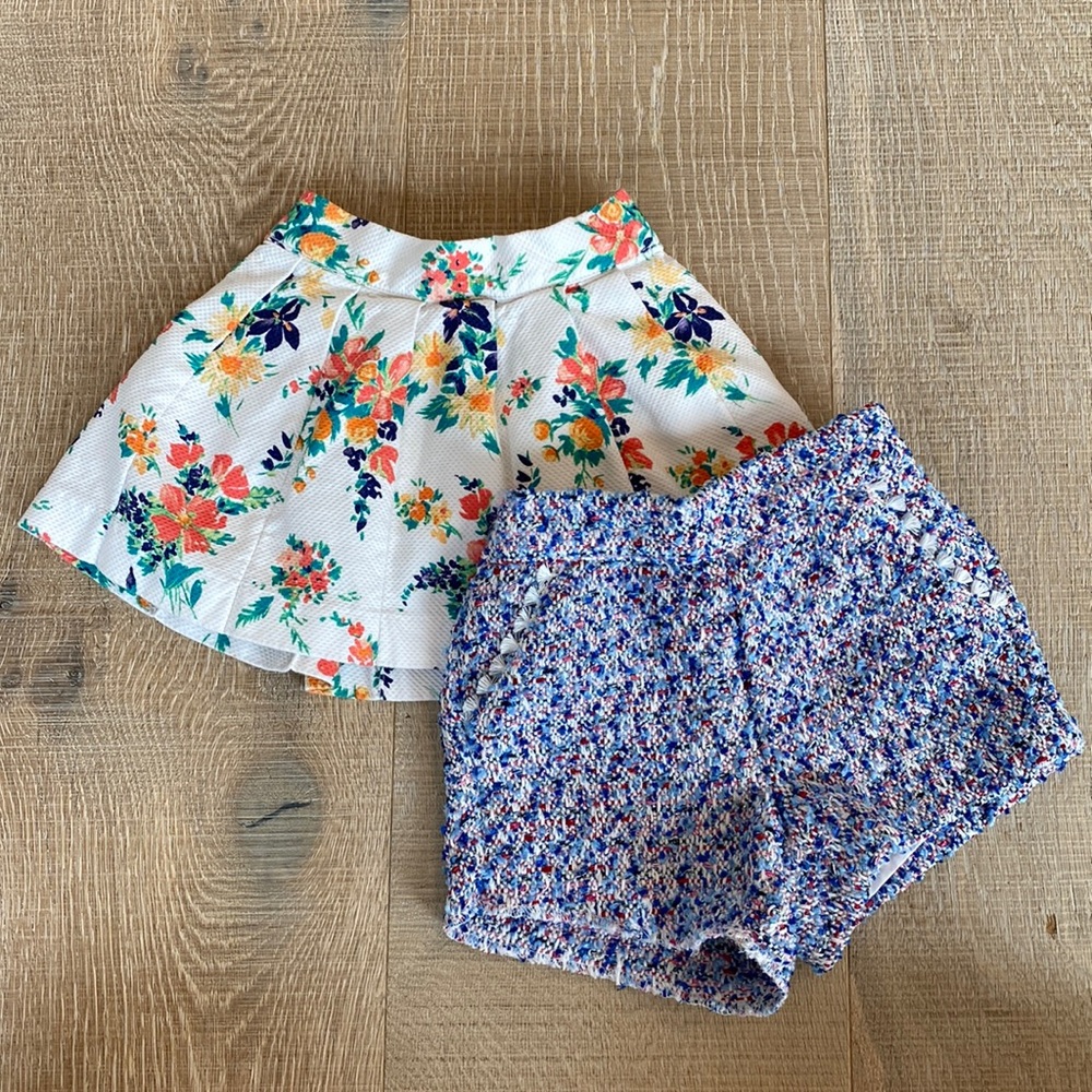 Size 12-18 month - Janie and Jack short and skirt